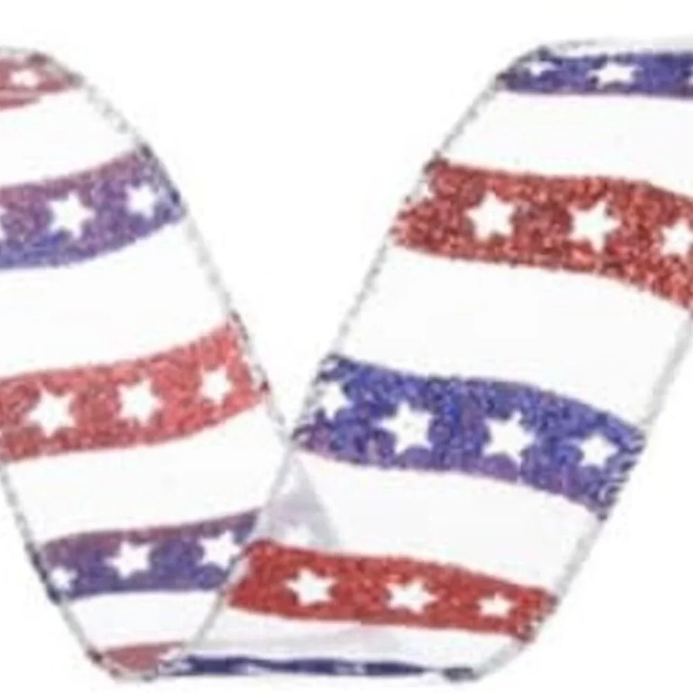 Patriotic American Flag Ribbon 1.5